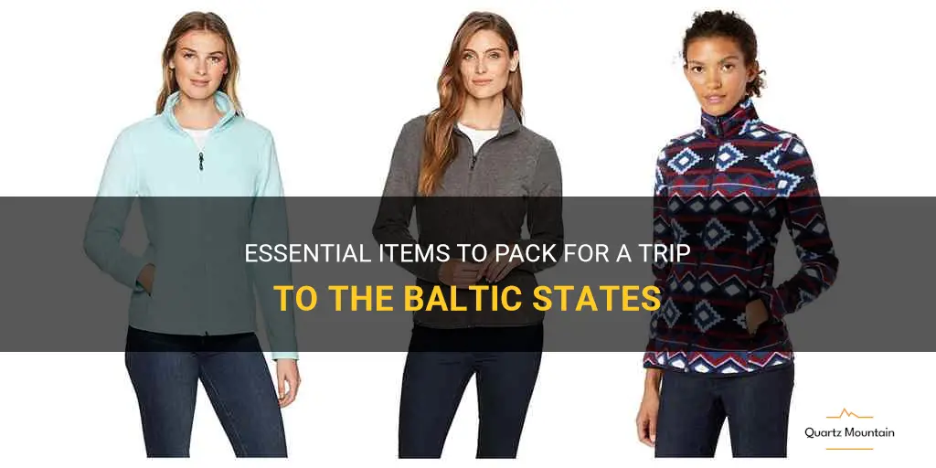 what to pack for baltic states
