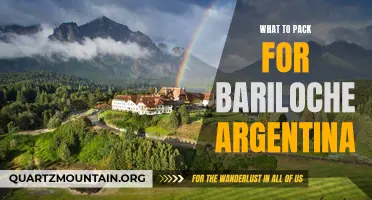Essential Items to Pack for Your Trip to Bariloche, Argentina