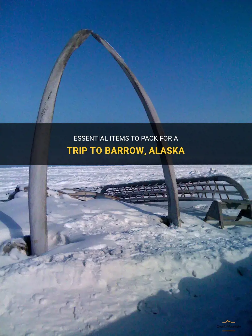 what to pack for barrow alaska