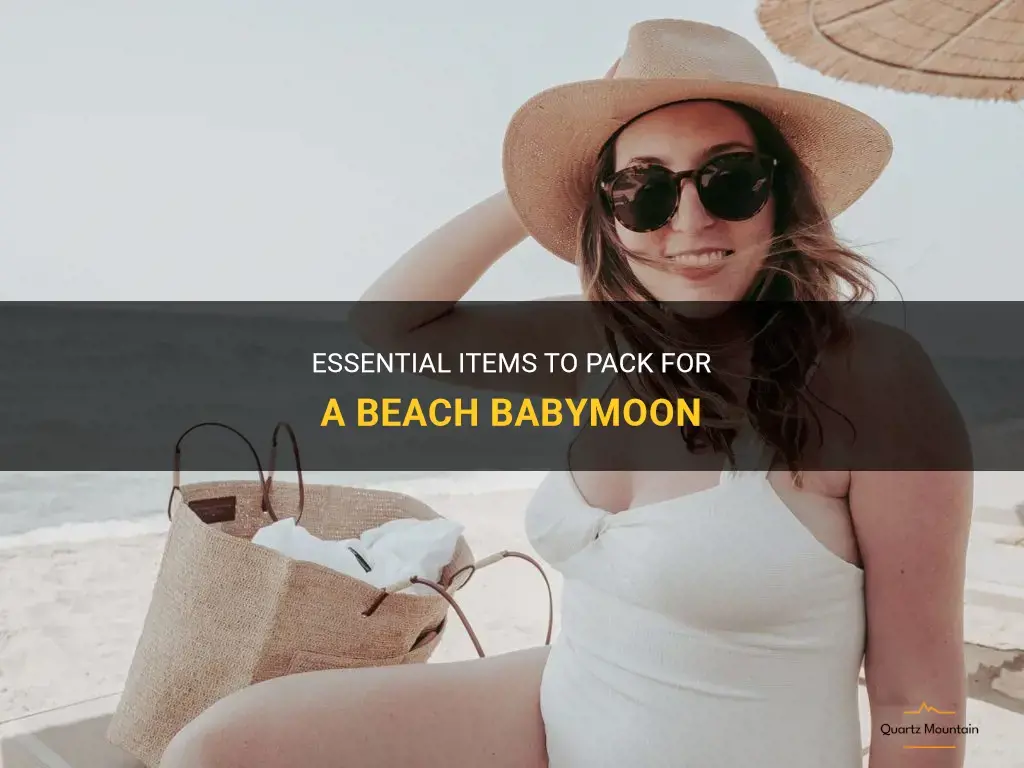 what to pack for beach babymoon
