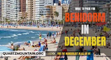 Essential Packing Guide: What to Pack for a December Trip to Benidorm