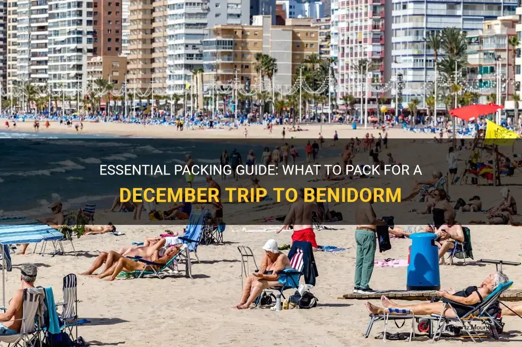 what to pack for benidorm in december