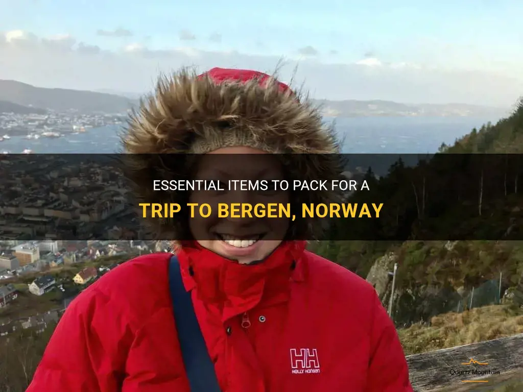 what to pack for bergen norway