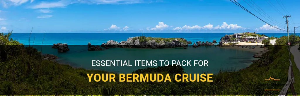 what to pack for bermuda cruise
