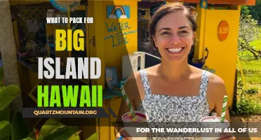 Ultimate Guide: Essential Items to Pack for Your Big Island Hawaii Adventure
