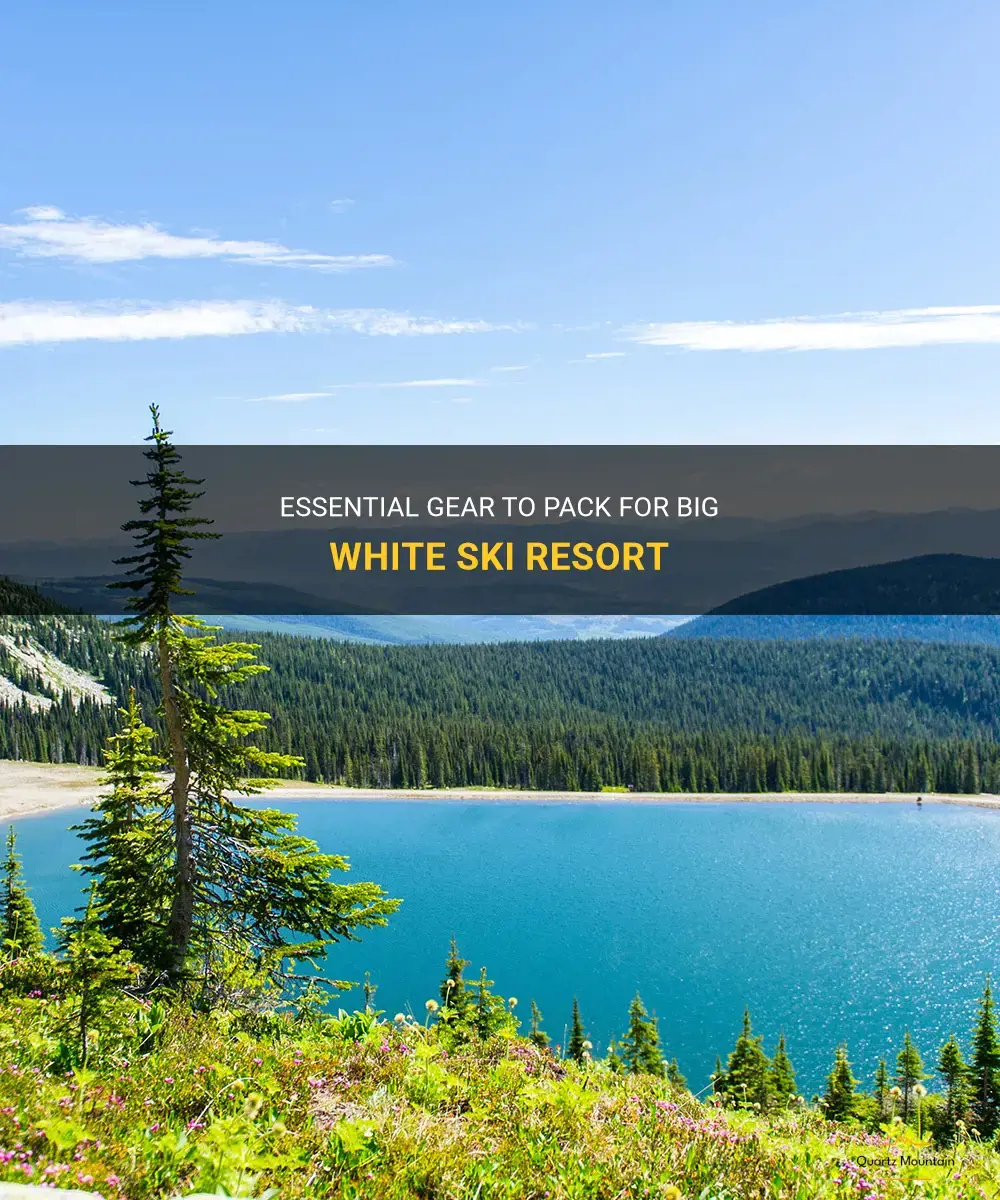 what to pack for big white