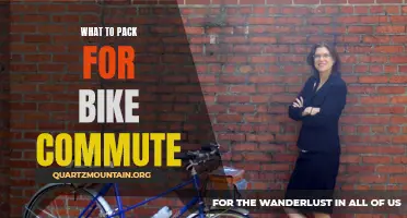 Essential Items to Pack for Your Bike Commute