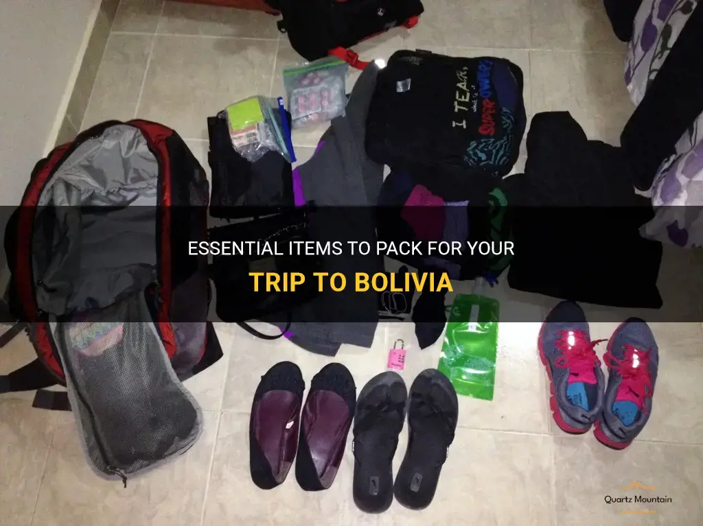 what to pack for bolivia