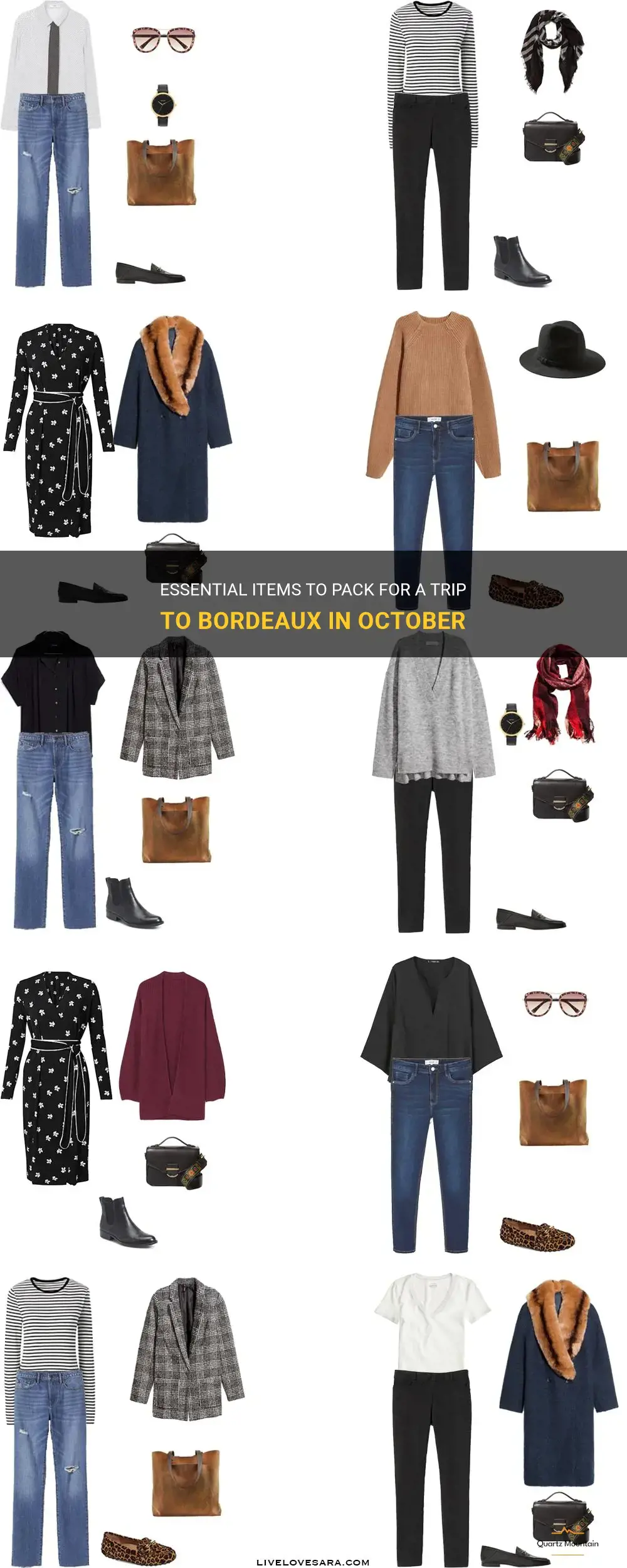 what to pack for bordeaux in October