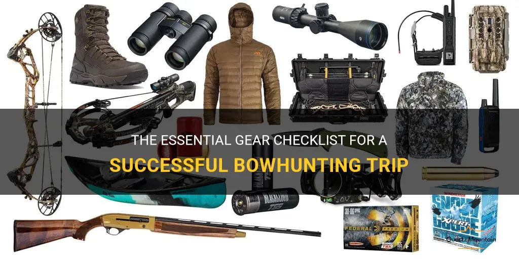 what to pack for bowhunting