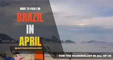 Essential Items to Pack for a Trip to Brazil in April