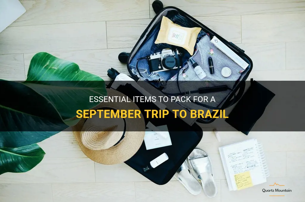 what to pack for brazil in September