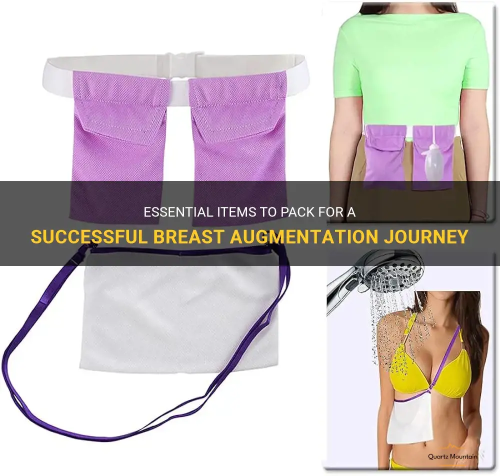 what to pack for breast augmentation