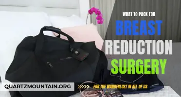 Essential Items to Pack for Breast Reduction Surgery