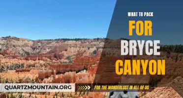 Essential Items for a Memorable Trip to Bryce Canyon National Park