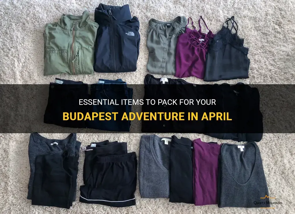 what to pack for budapest in april