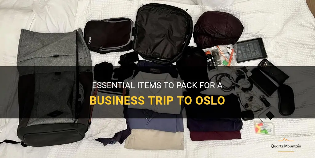 what to pack for business trip to oslo
