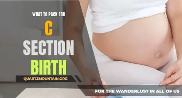Essential Items to Pack for a C-Section Birth