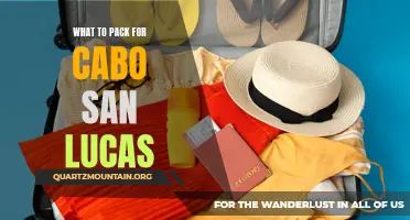 Essential Items to Pack for Cabo San Lucas Adventure
