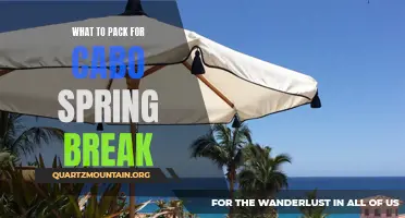 The Ultimate Packing Guide for a Memorable Cabo Spring Break