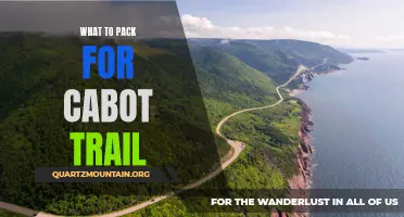 Essential Items for a Memorable Cabot Trail Adventure: A Guide to Packing Right
