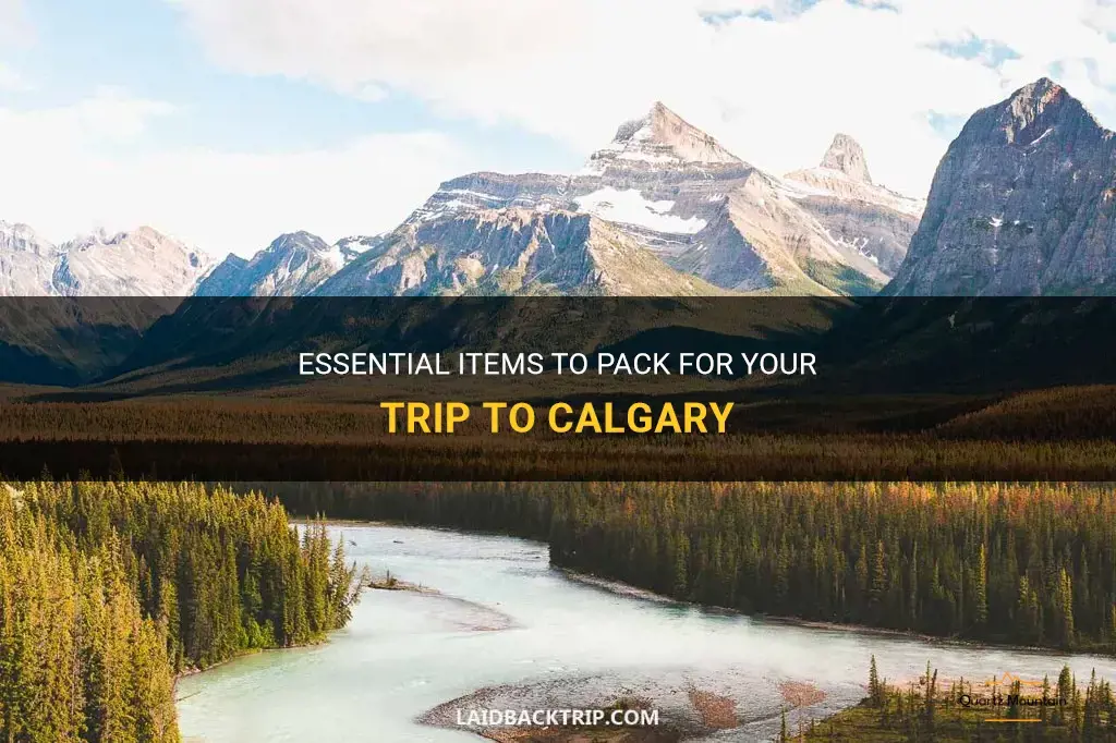 what to pack for calgary