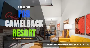 Ultimate Checklist for Your Camelback Resort Packing Needs