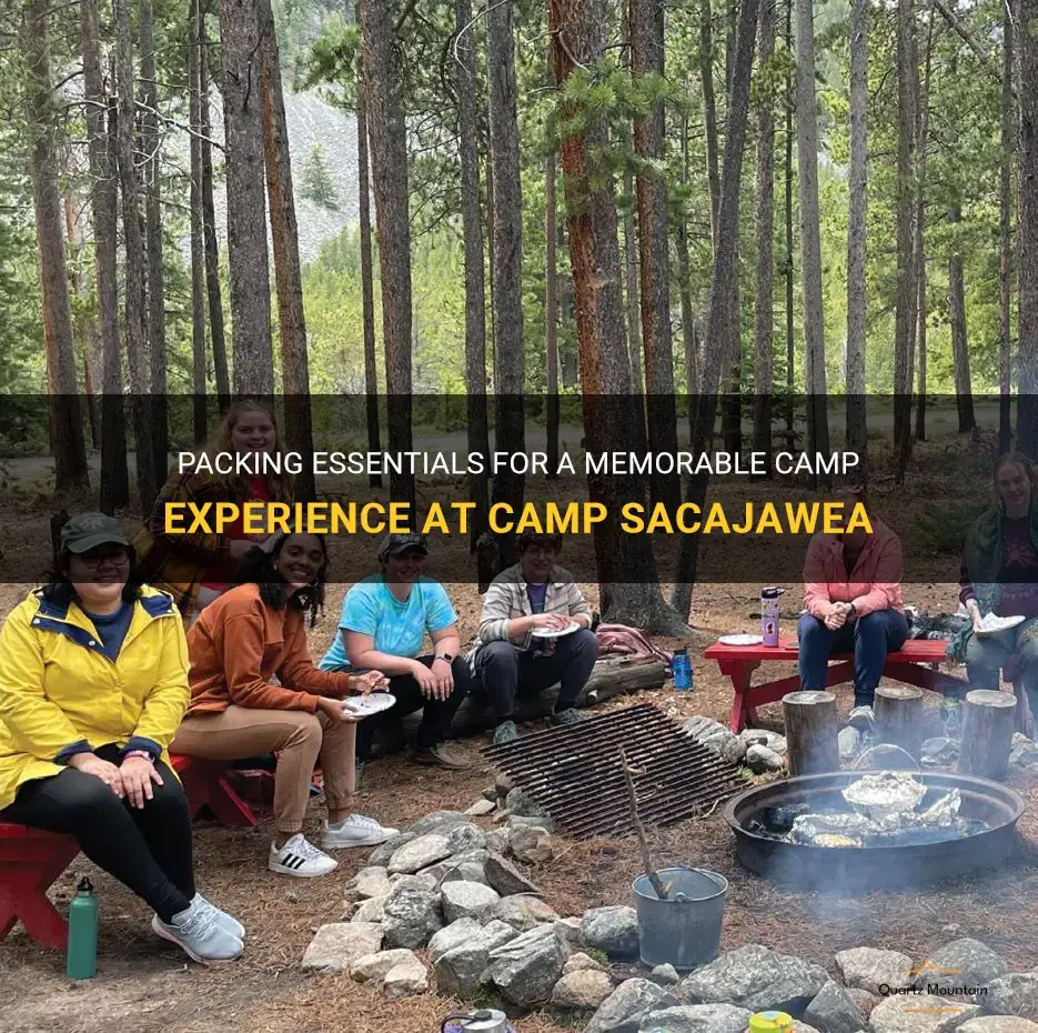 what to pack for camp camp sacajawea