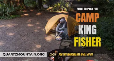 Essential Packing Checklist for Camp King Fisher: What to Bring for an Unforgettable Adventure