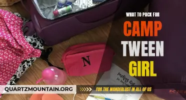 Essential Items to Pack for a Tween Girl's Camp Adventure