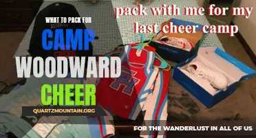 Essential Items to Pack for Camp Woodward Cheer Leading Camp