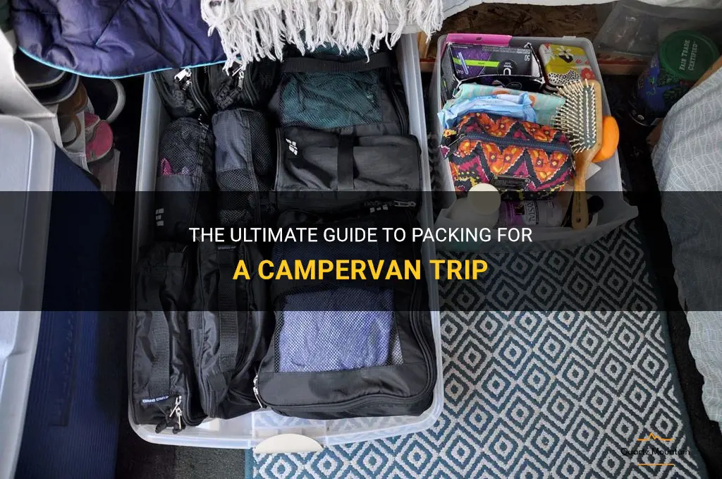 what to pack for campervan trip