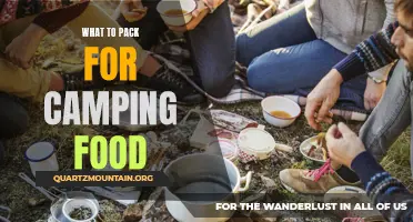 Essential Food Items to Pack for Your Next Camping Trip