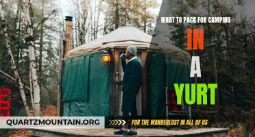 Essential Items to Pack for a Yurt Camping Trip