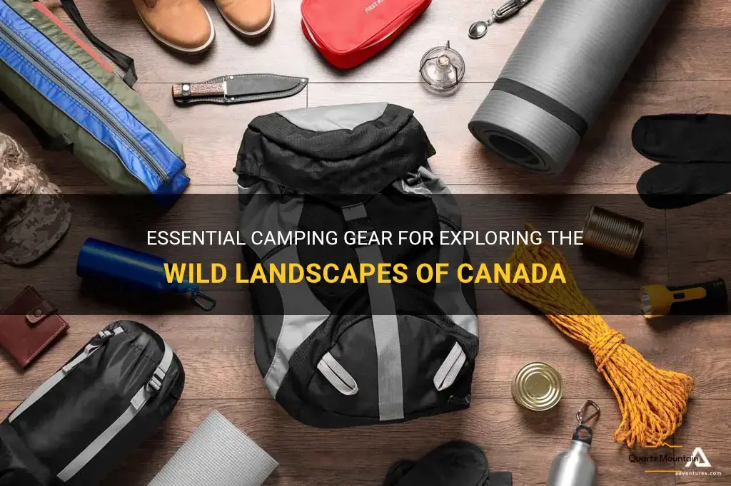 what to pack for camping in canada