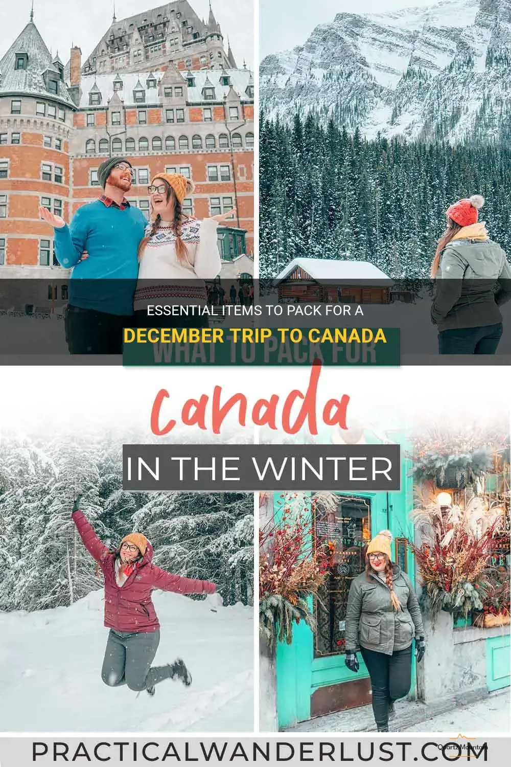 what to pack for canada in december