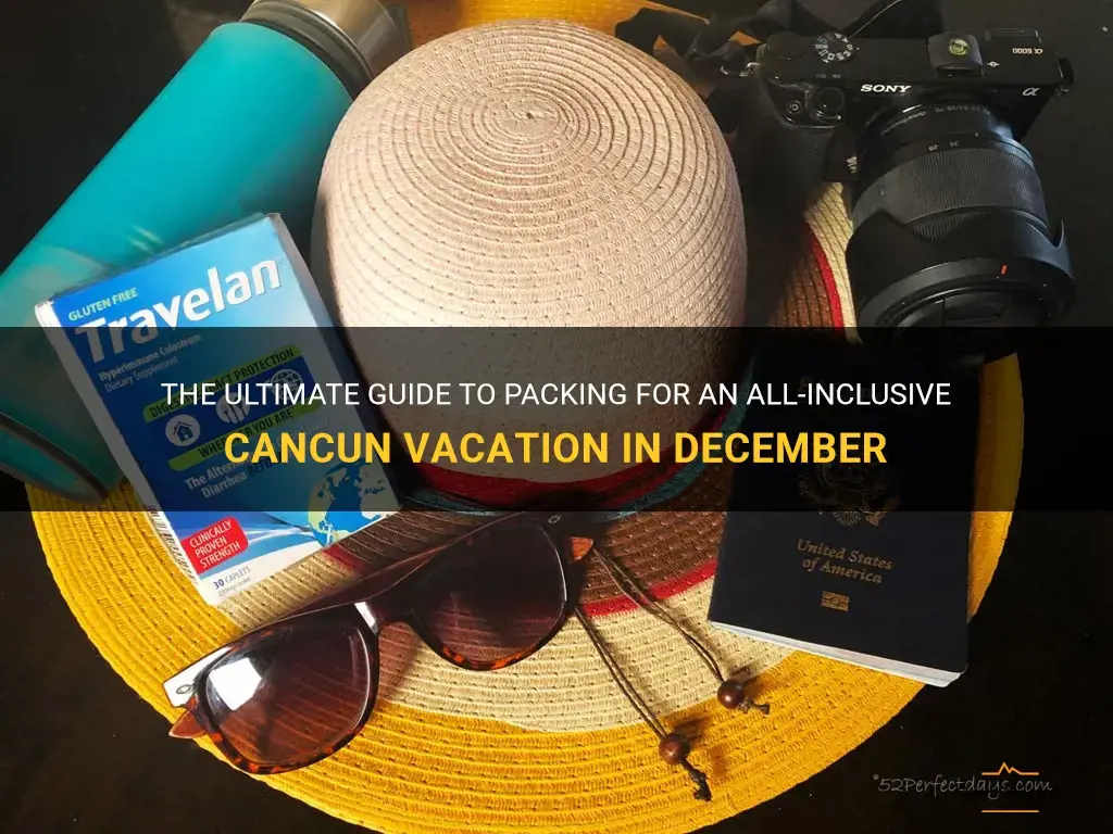 what to pack for cancun all inclusive in december