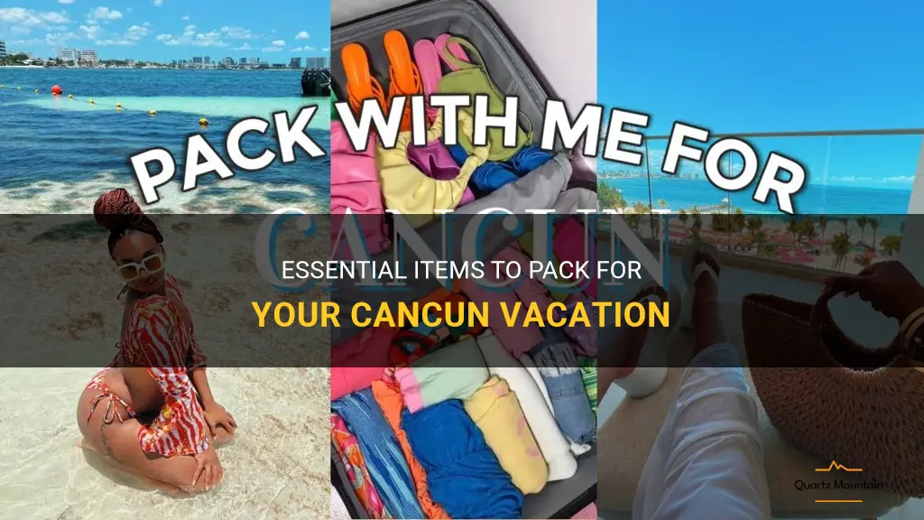 what to pack for cancun