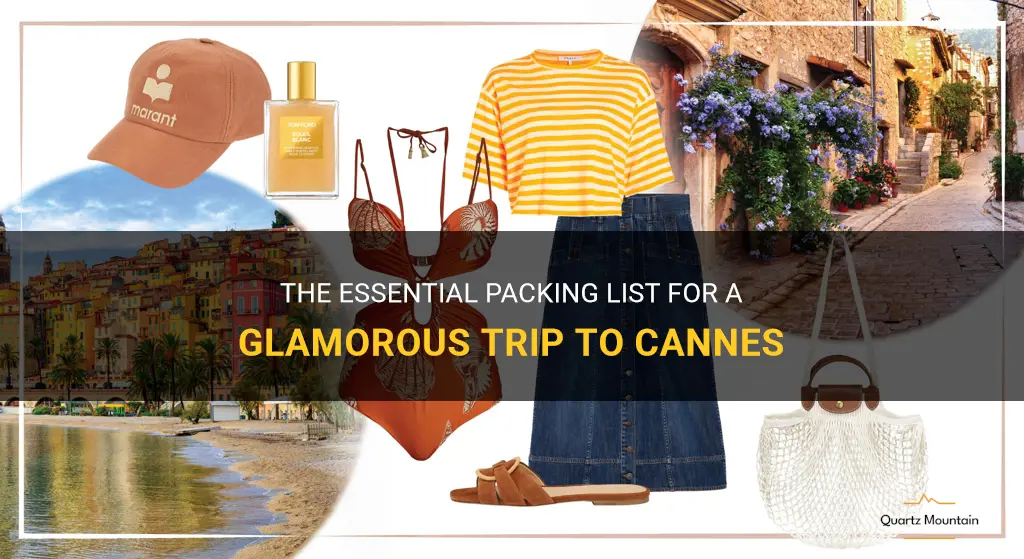 what to pack for cannes