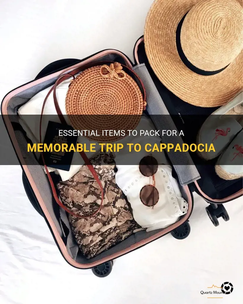 what to pack for cappadocia
