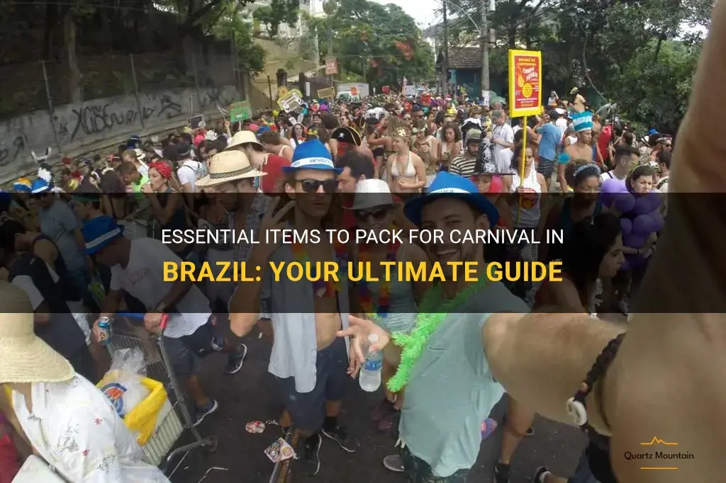 what to pack for carnival brazil