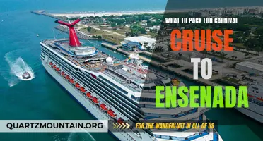 Essential Items to Pack for an Unforgettable Carnival Cruise to Ensenada