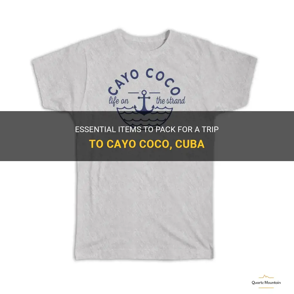 what to pack for cayo coco cuba