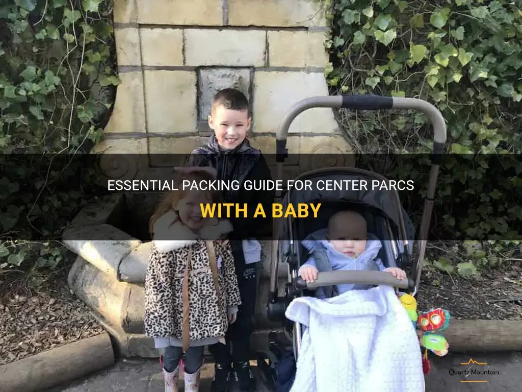 what to pack for center parcs with a baby