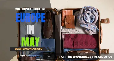 Packing Guide: Essential Items for Central Europe in May