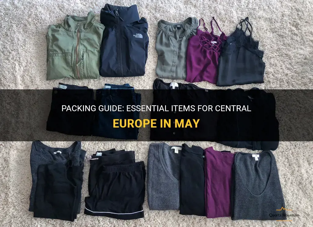 what to pack for central europe in may
