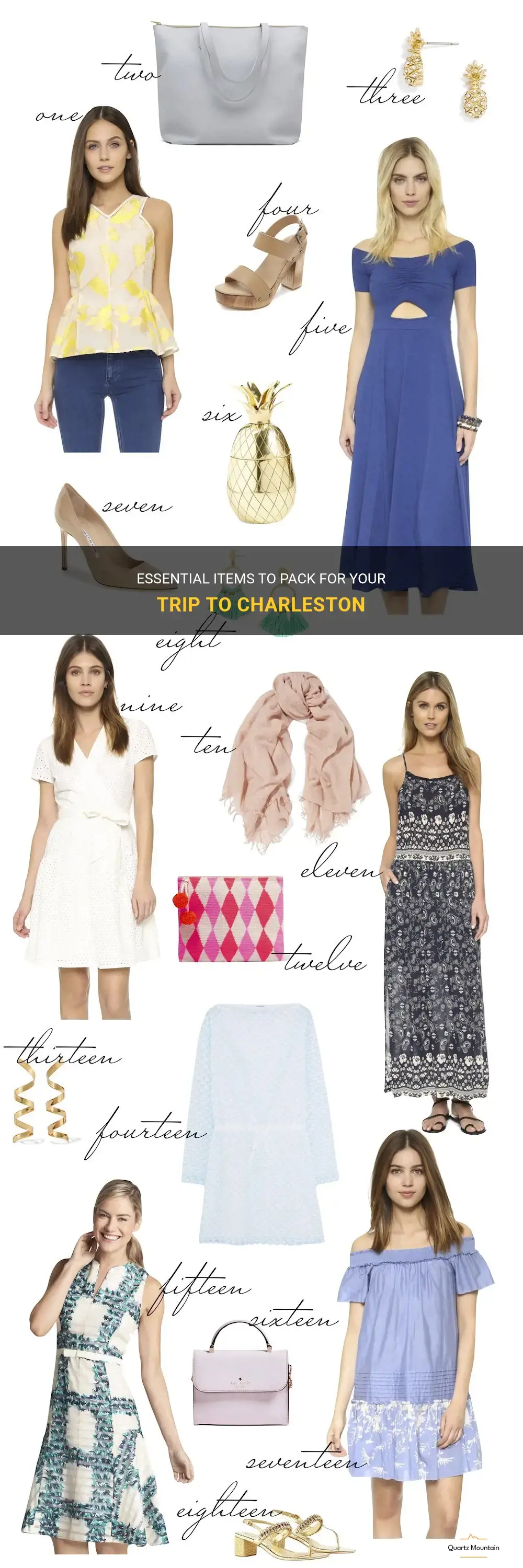what to pack for charleston