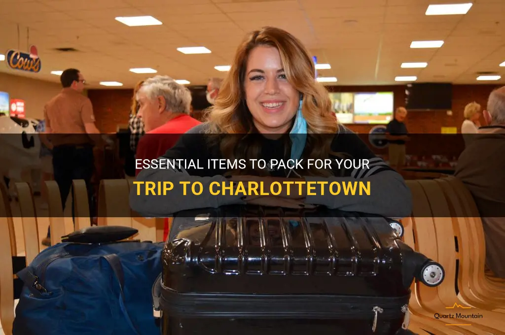 what to pack for charlottetown