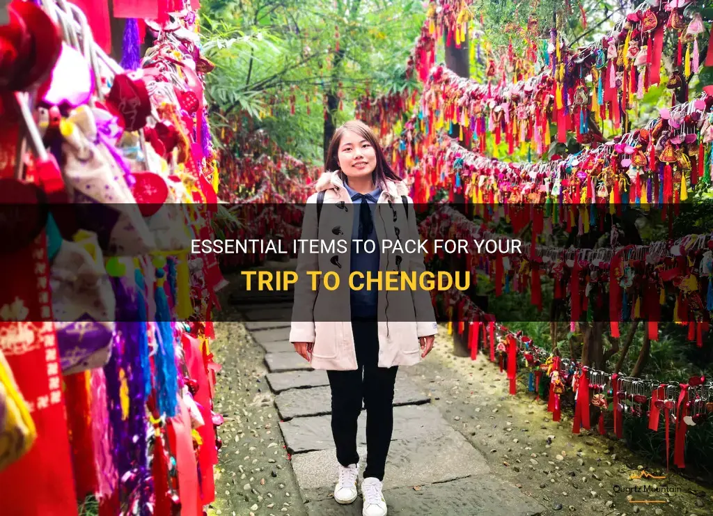 what to pack for chengdu