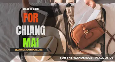 Ultimate Guide: Essential Items to Pack for Your Chiang Mai Adventure